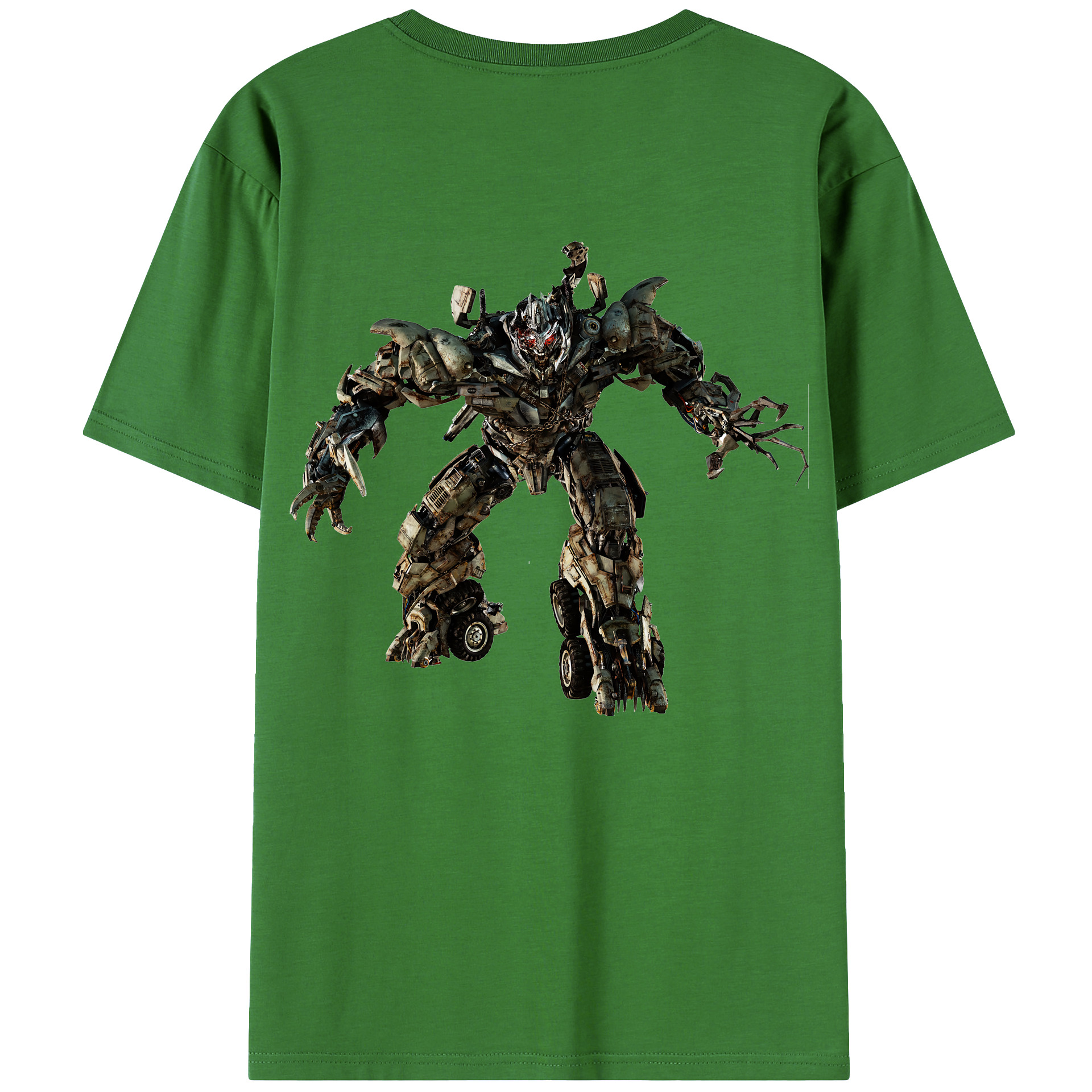 （画像用） Transformers トランスフォーマー レディース半袖Tシャツ(バックプリント)